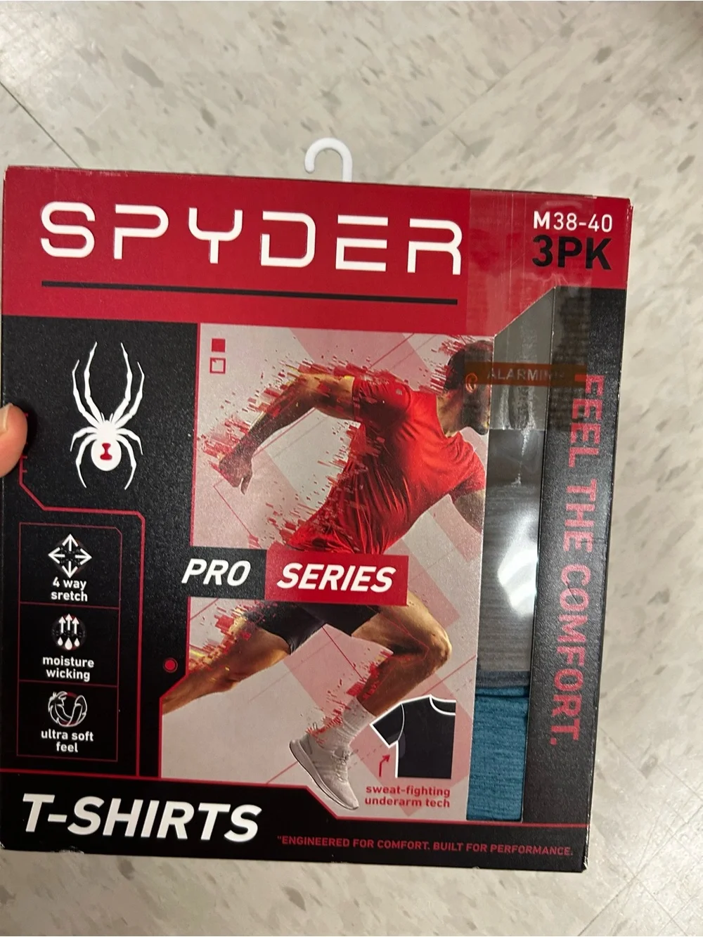 Spyder Pro Series Men’s Active T-Shirts 3-Pack